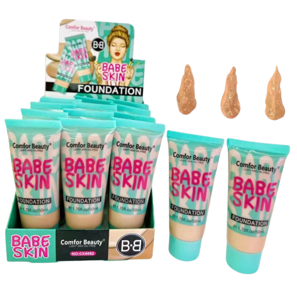 Base Comfor Beauty Babe Skin CX6082 #3627 / 12 unidades