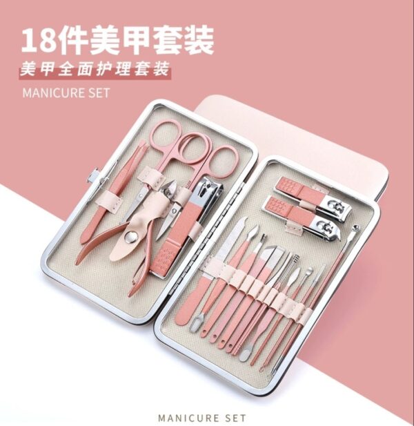 Kit para manicure 18pc #UÑA5273